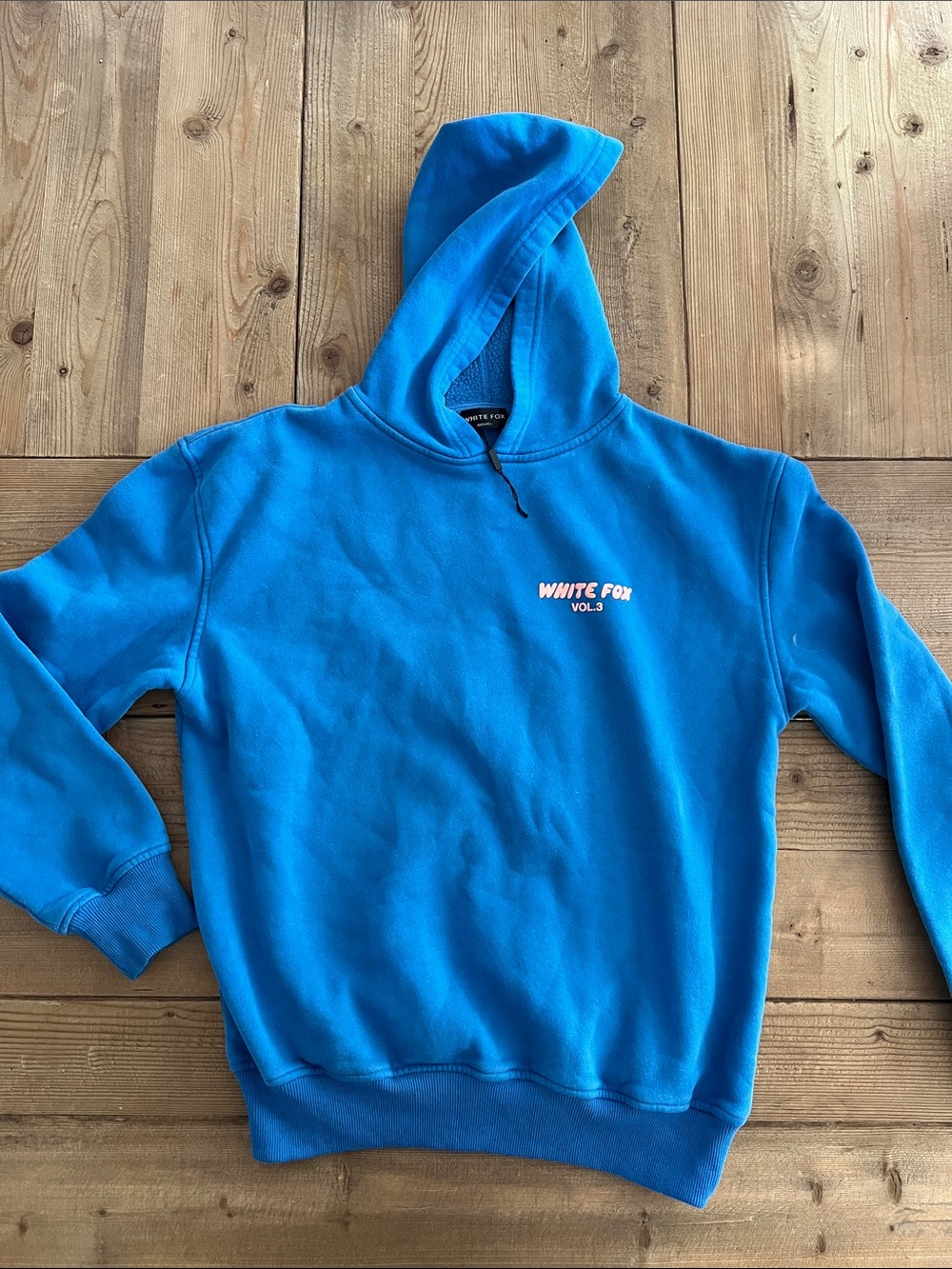 White Fox Boutique Bright Blue Pullover Hoodie